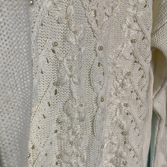 Celina Yang Cream Sweater - Picture 2 of 2